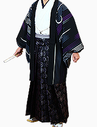 浦和 袴レンタル　着物　男紋服 成人式